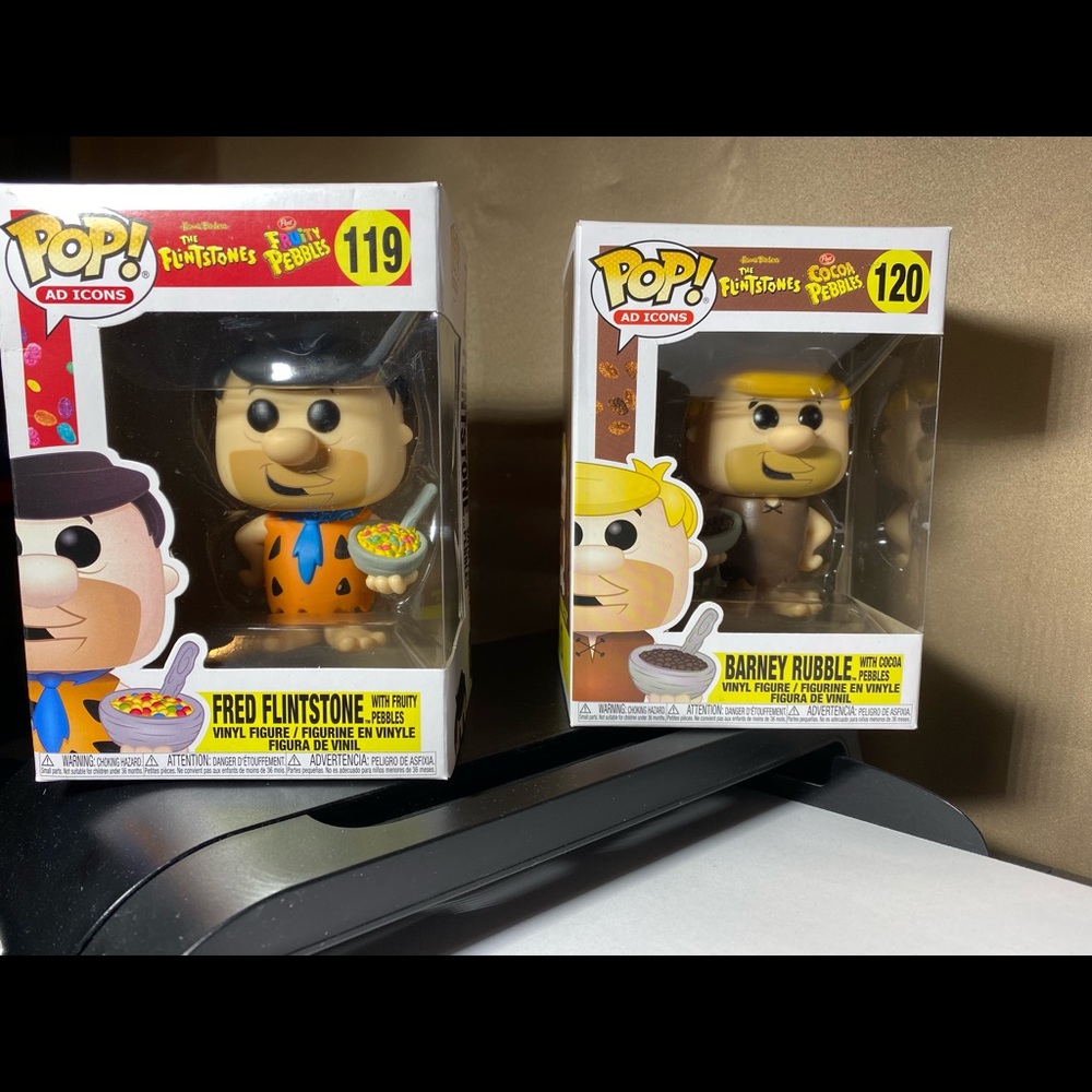 Flintstones Fred and Barney Pop! Characters